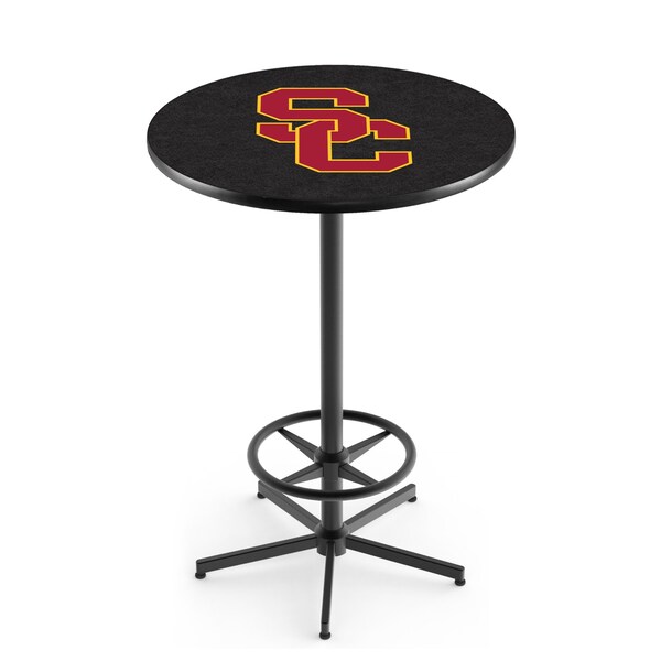 42" Black USC Trojans Pub Table
